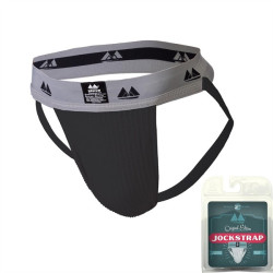 MM Edition Jockstrap Jockstrap Original Waist 2 Band Noir